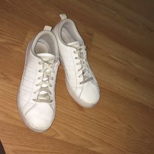 White Adidas Shoes